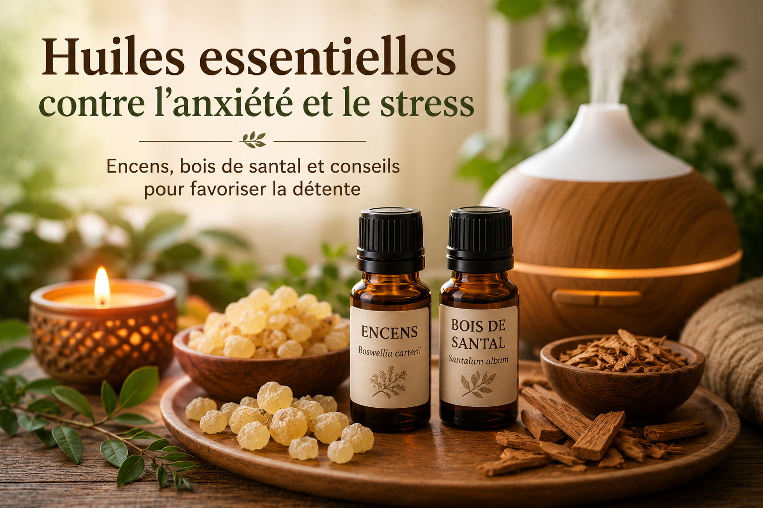 Lire la suite à propos de l’article Huiles essentielles contre l&rsquo;anxiété et le stress : lesquelles choisir ?