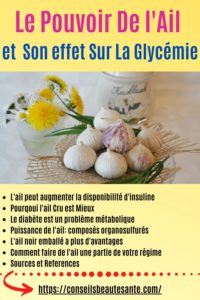 Le Pouvoir De l'Ail et Son effet Sur La Glycémie