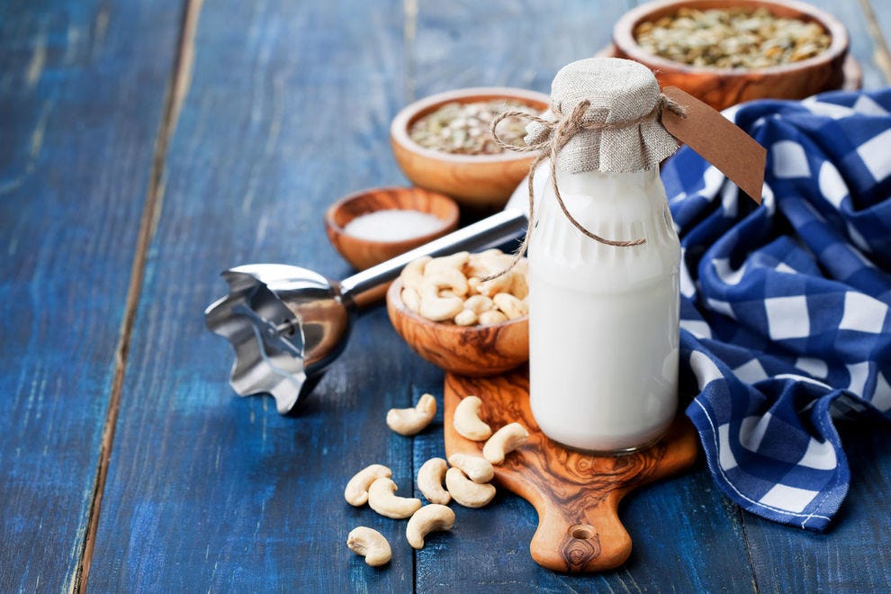 Vous pouvez faire votre propre lait de cajou