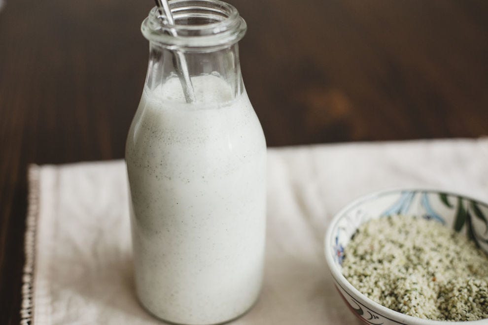 Le lait de chanvre ne vous fera pas planer