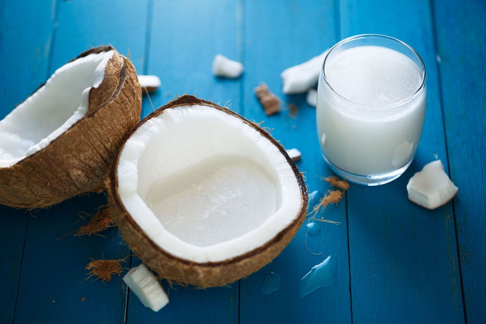 Lait de coco crémeux