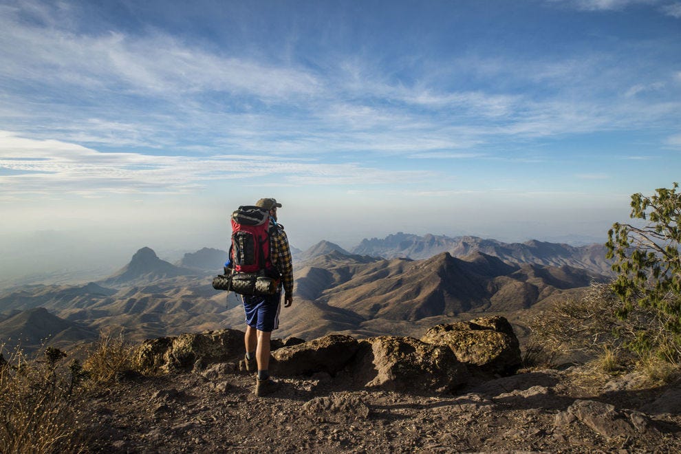 Vue sur le parc national de Big Bend