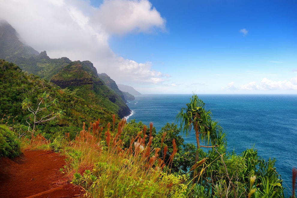 Vue depuis le sentier Kalalau