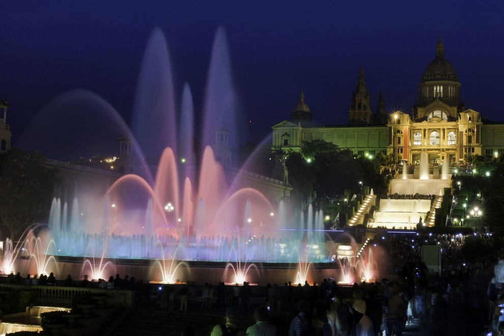 Fontaine magique