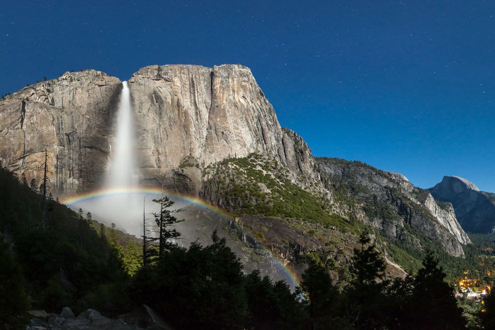 Arc de lune de Yosemite Falls