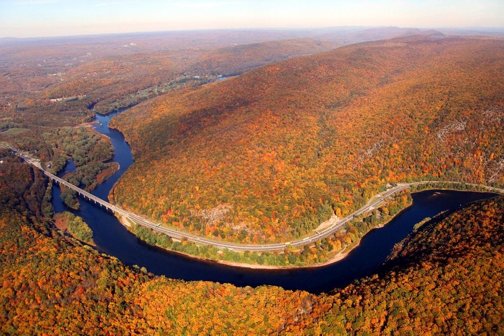 L'automne dans les Poconos