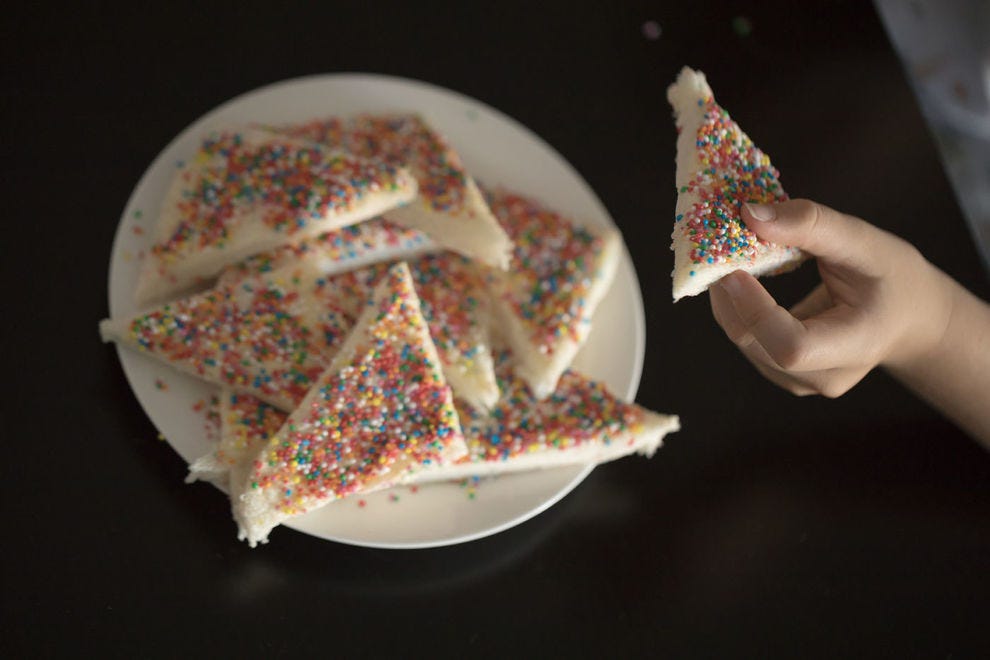 Le pain de fée est de la taille idéale pour les petites mains