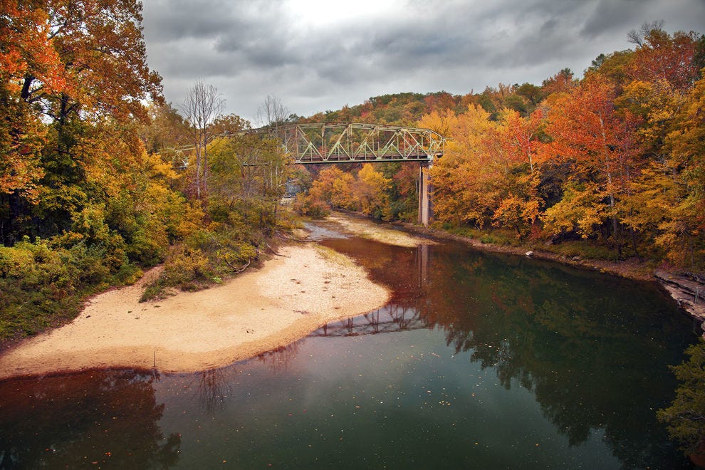 Chute dans les Ozarks