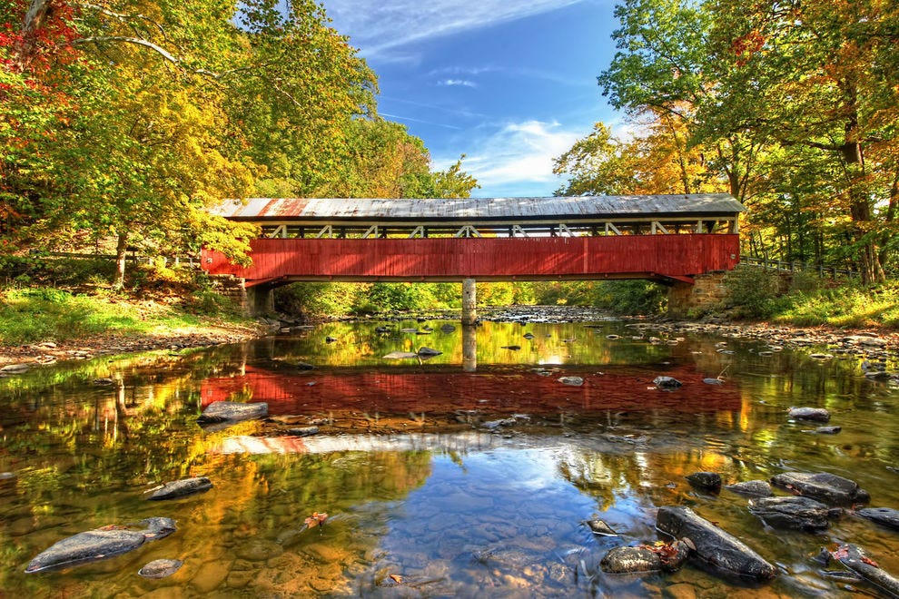 L'automne arrive à Laurel Highlands