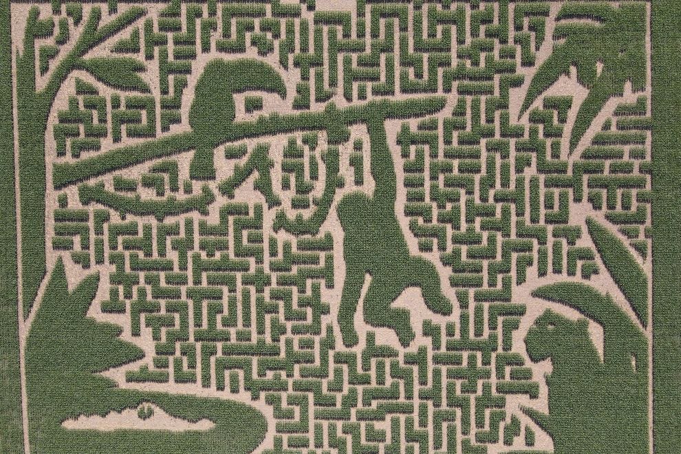 Labyrinthe de maïs de Sever
