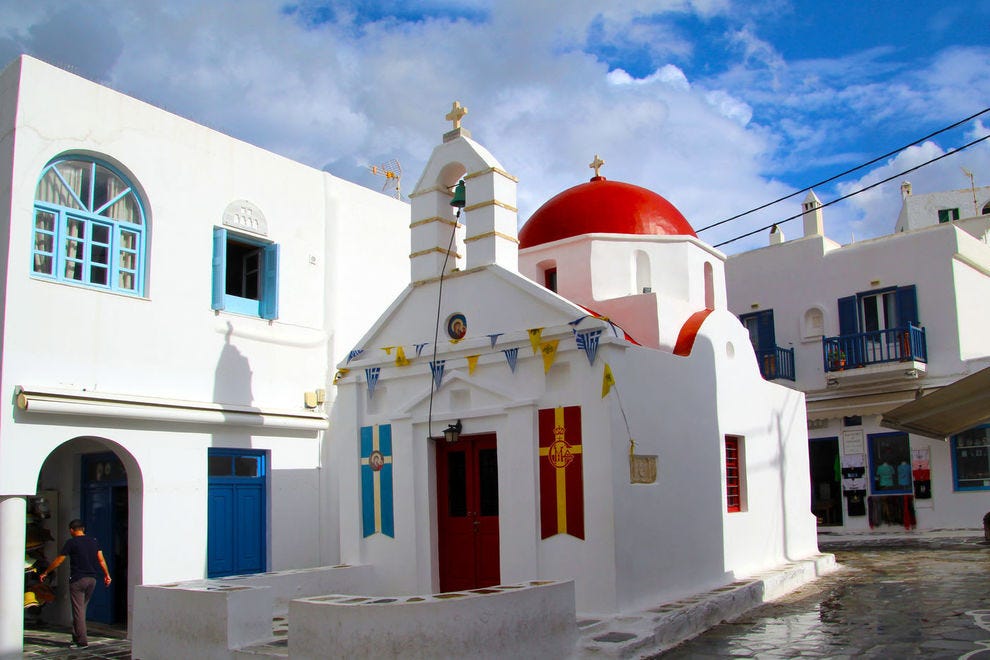 Petite chapelle à Mykonos
