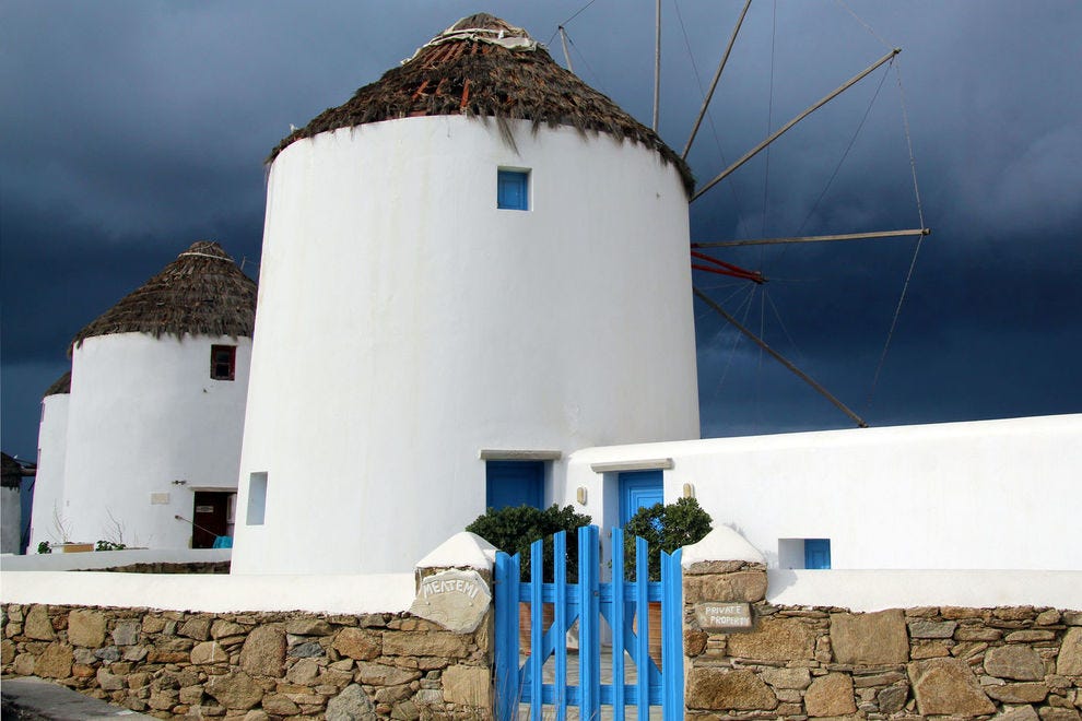Moulin à vent de Mykonos