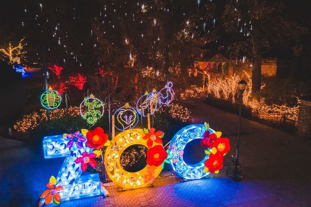 Ces zoos sont connus pour leurs spectacles de lumières adaptés aux familles