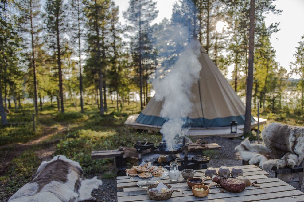 Camp nature Sápmi