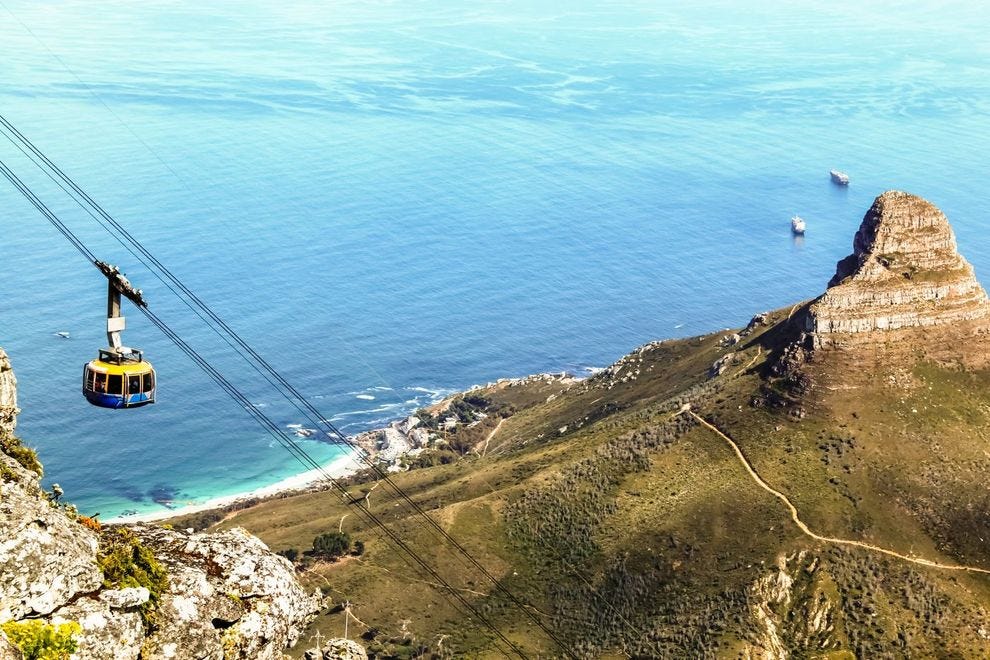 Téléphérique à Table Mountain