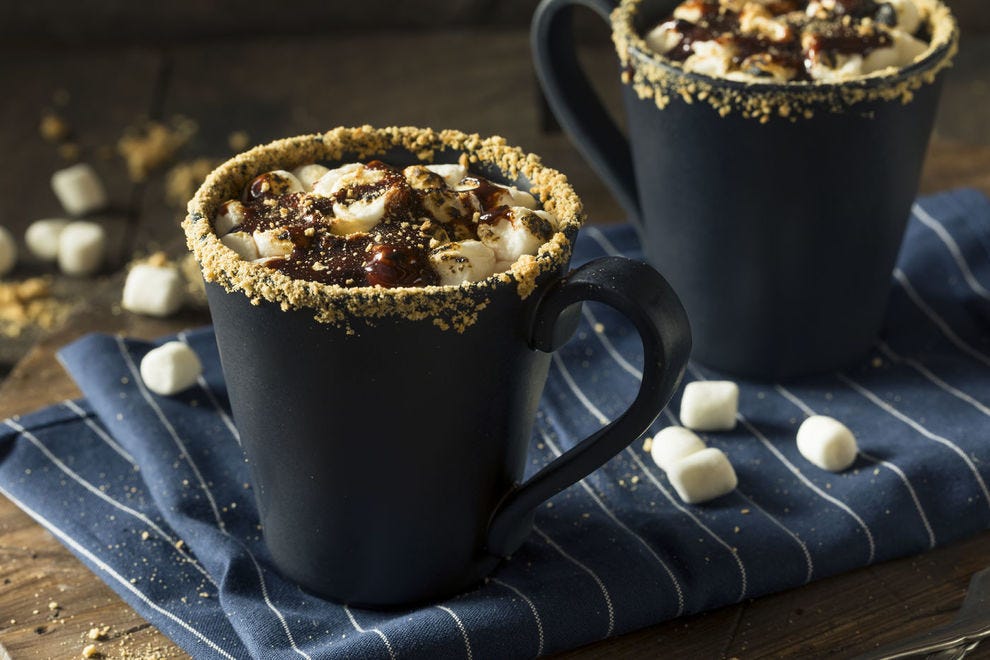 Chocolat chaud S'mores