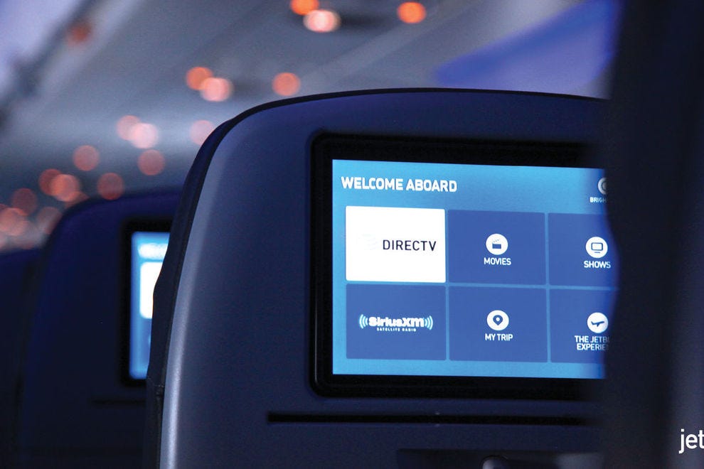 Les passagers de JetBlue bénéficient d'une connexion Wi-Fi haut débit de porte en porte