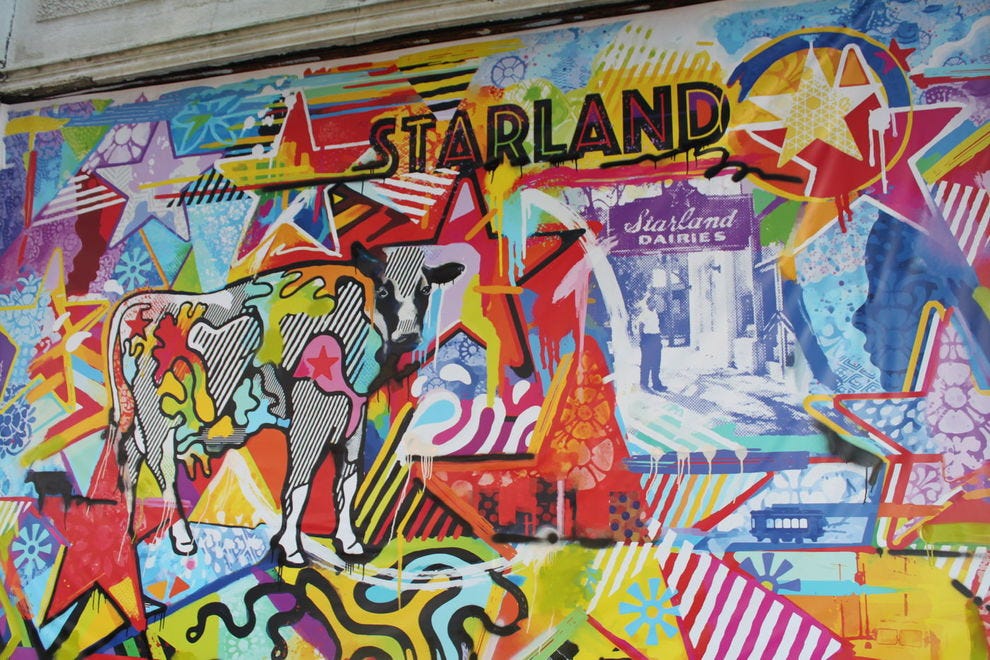 Peinture murale du quartier de Starland