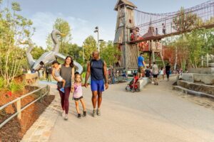 Winning park was designed with community engagement in mind