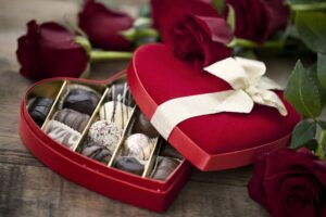 Heart-shaped boxes of chocolates have become one of the most popular Valentine