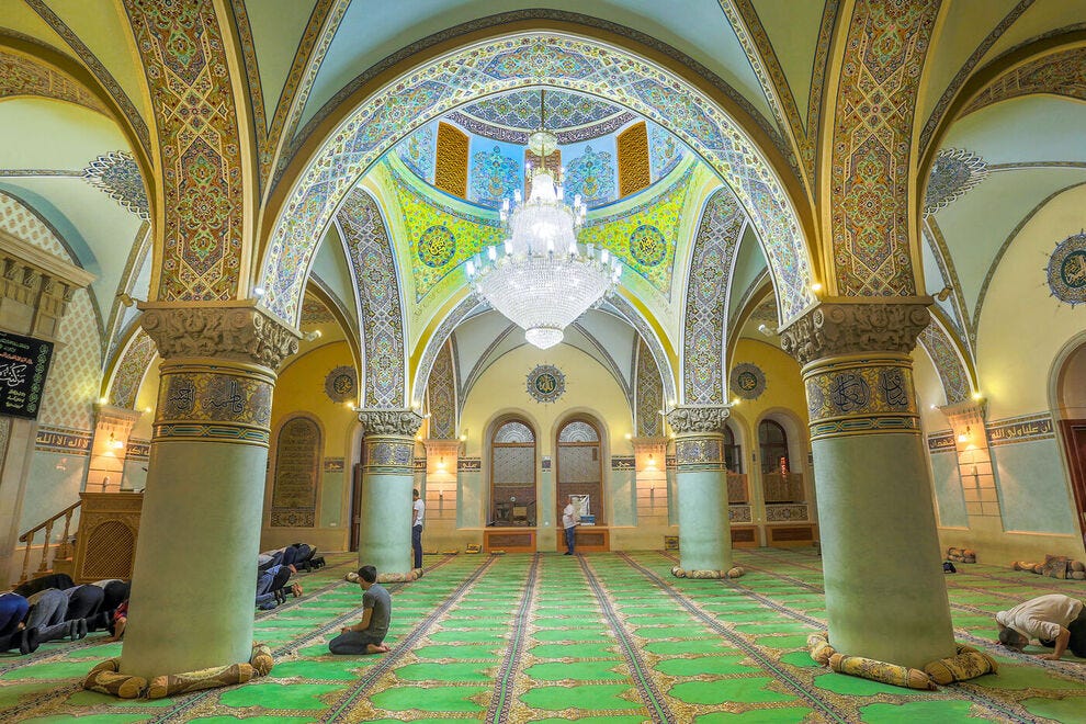 Mosquée Juma dans la vieille ville de Bakou