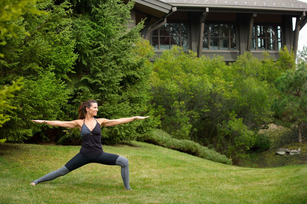 Woodloch offre un cadre naturel suprême pour pratiquer le yoga