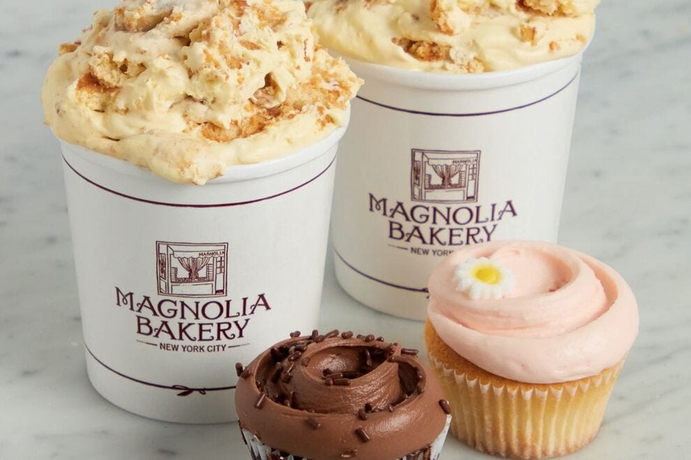 Les cupcakes et le pudding à la banane de Magnolia Bakery sont des classiques pour une raison