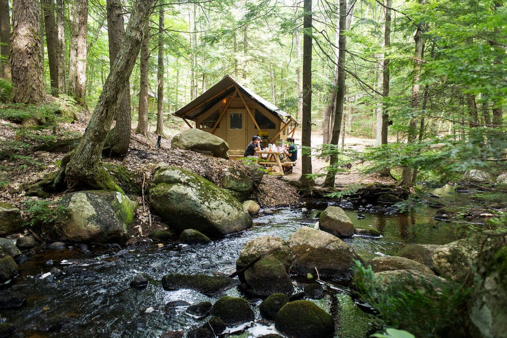 Lire la suite à propos de l’article Profitez du plein air sur 10 des meilleurs sites de glamping en Nouvelle-Angleterre