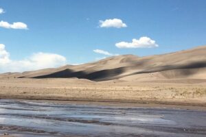 Medano Creek at the Great Sand Dunes