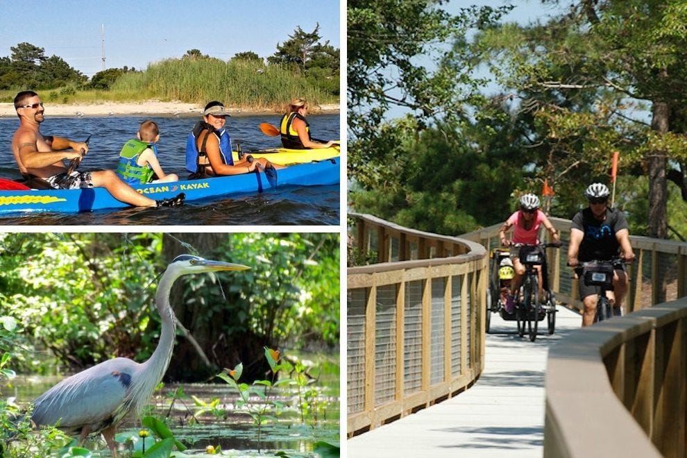 Le vélo, le kayak et l'observation de la faune ne sont que quelques activités disponibles dans les parcs d'État du Delaware