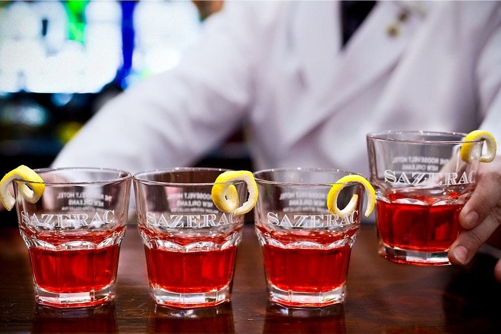 Le légendaire Bar Sazerac regorge de merveilles et de bonnes boissons