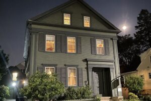 The Lizzie Borden House comes even more alive at nighttime