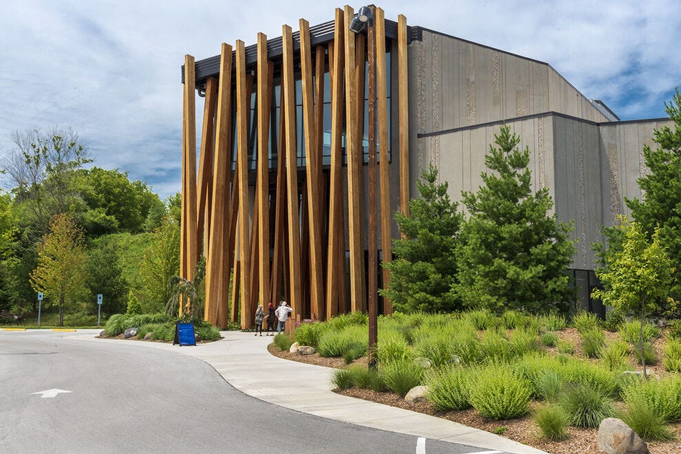 La magnifique réserve d'art est un campus satellite du John Michael Kohler Arts Center