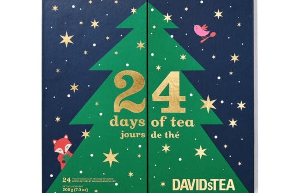 DAVIDsTEA 24 jours de thé