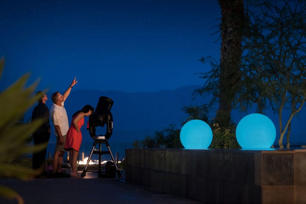 Observation des étoiles au Ritz-Carlton Rancho Mirage