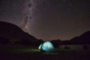 Southern Hemisphere night skies at Moke Lake