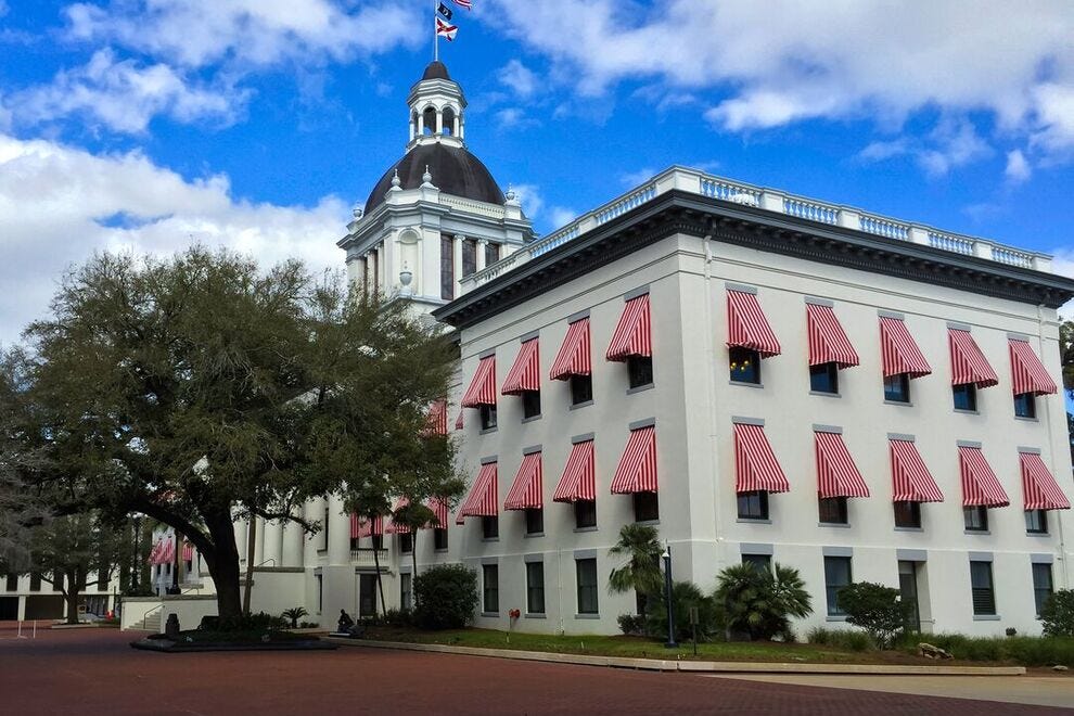 Le Capitole de l'État a été construit à l'origine en 1845 et abrite aujourd'hui le Florida Historic Capitol Museum