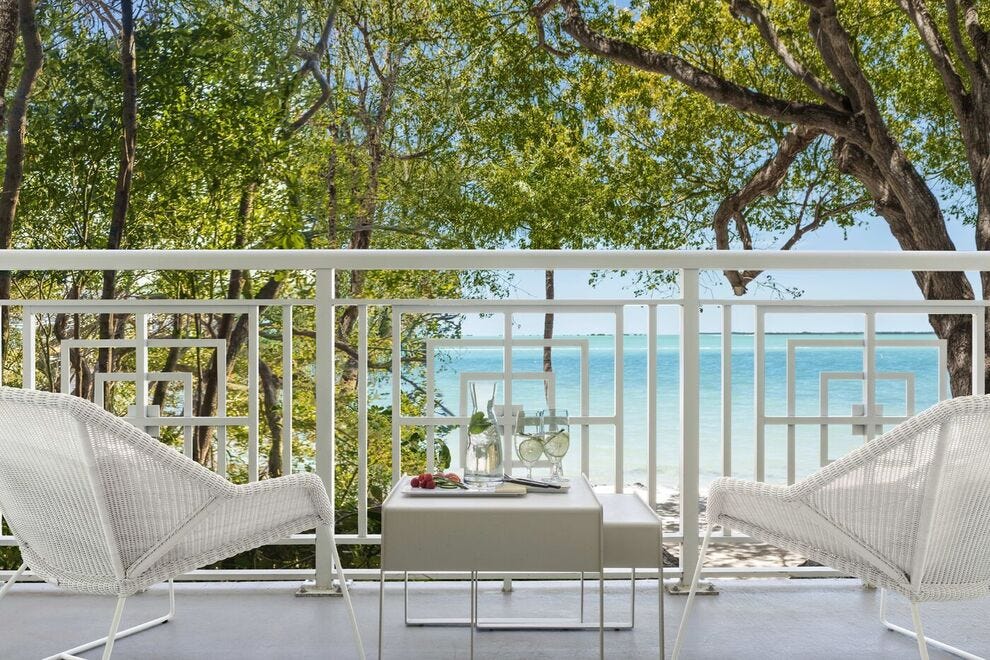 La vue depuis un balcon à Baker's Cay Resort à Key Largo, Floride