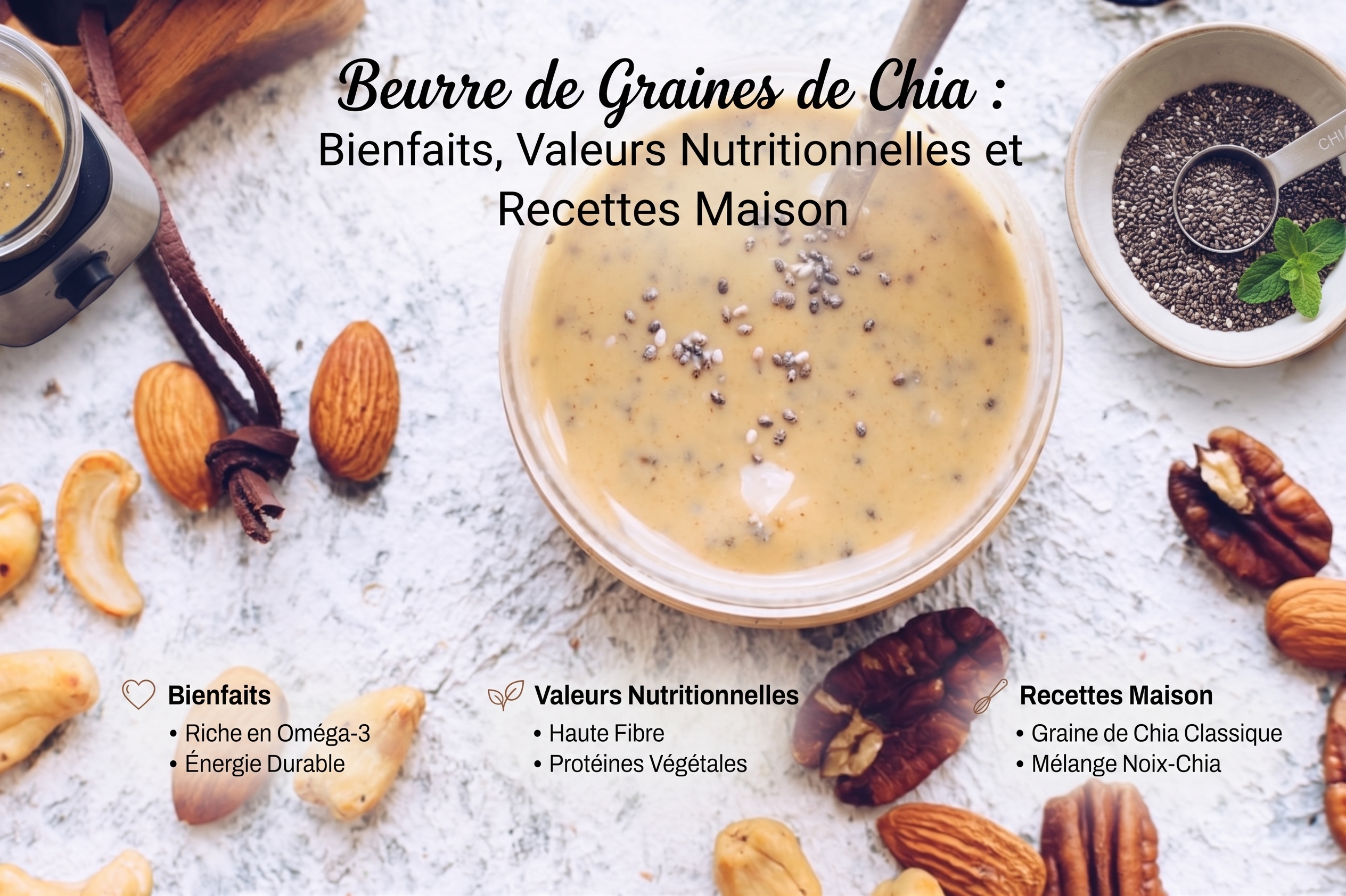 You are currently viewing Beurre de graines de chia comment le préparer à la maison