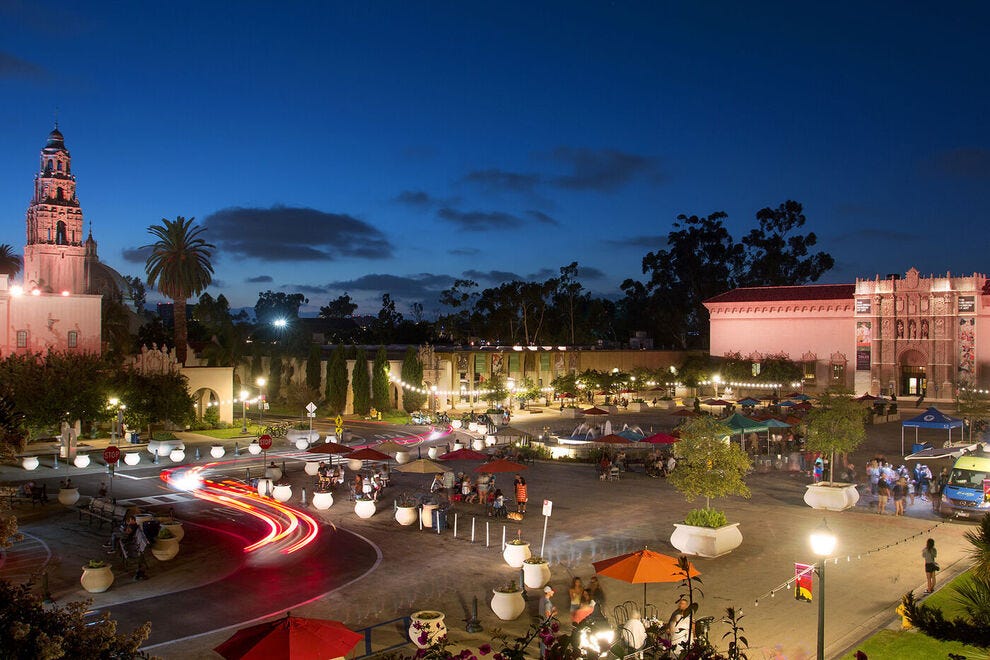 Le Prado, Balboa Park San Diego