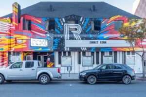 The Ramones played their first California concert at the Roxy