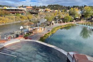 The Springs resort with river view