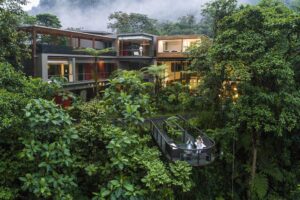 Mashpi Lodge occupies a stunning rainforest setting