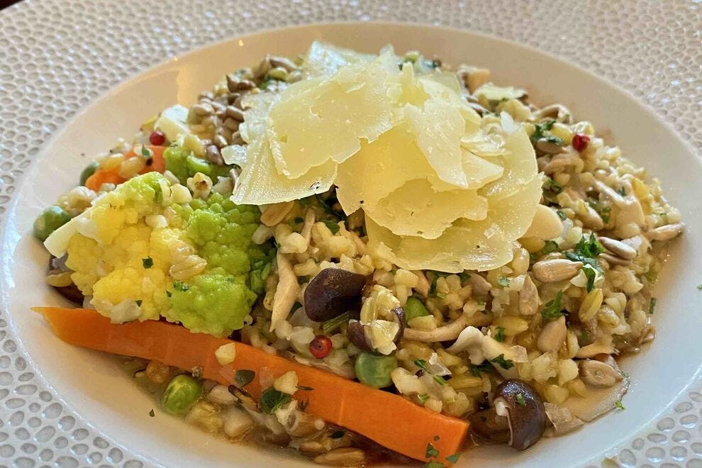 Risotto aux champignons à l'Octogone