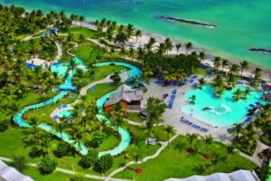 Coconut Bay Beach Resort &amp; Spa is home to the largest water park in Saint Lucia