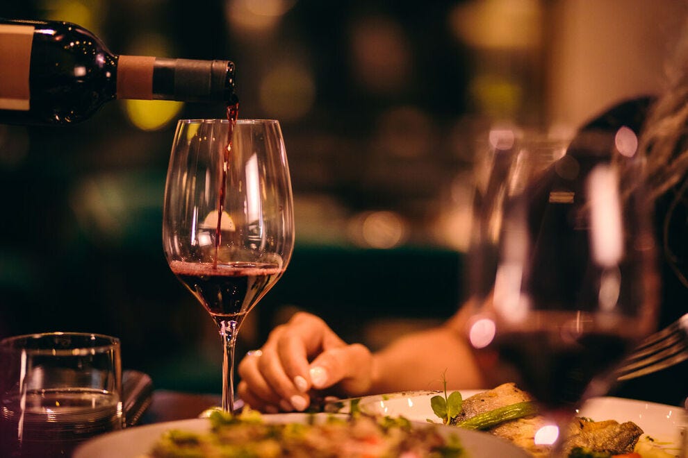 Rien ne se marie mieux avec un bon verre de vin qu'un bon repas