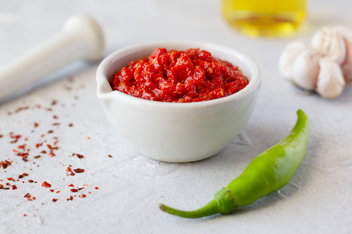 recette maison de sauce piquante tunisienne