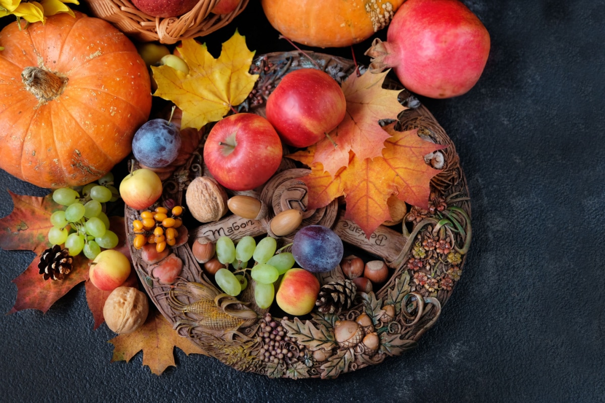 aliments de saison, menus et recettes recommandées
